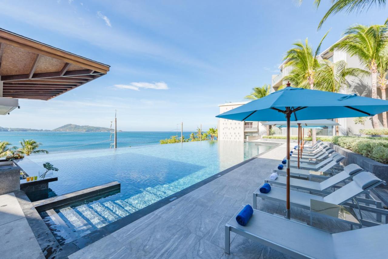 Oceanfront Beach Resort - Sha Extra Plus Patong Ngoại thất bức ảnh Infinity pool at the hotel